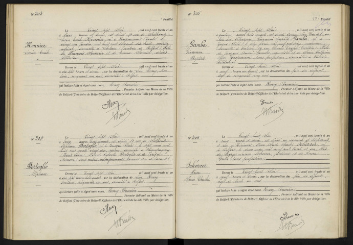 SCHERRER Pierre Marie Charles