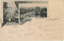 Belfort - La porte de Brisach - Le pont & le faubourg des Ancêtres