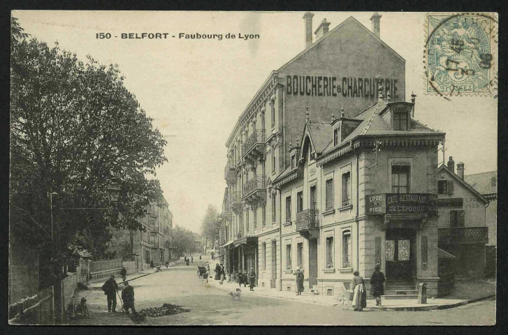 BELFORT - Faubourg de Lyon