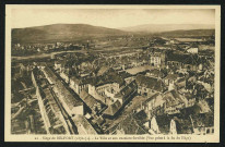 Belfort, la ville et son enceinte fortifiée à la fin du siège de 1871, Vierge au verso