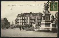 BELFORT - Monument des trois sièges et avenue Carnot