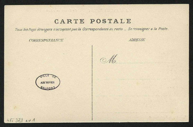 Le vieux Belfort n°14 - La prison en 1846