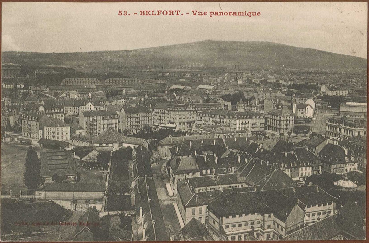 Belfort - Vue panomarique