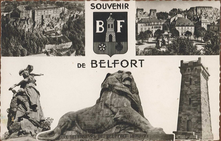 Souvenir de Belfort
Carte-photo