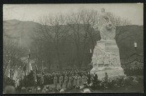 BELFORT - Inauguration du monument aux morts le 30 novembre 1924 [square du Souvenir]