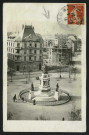 BELFORT - Place de la République, Monument des Trois sièges, ancienne clinique Saint-Christophe