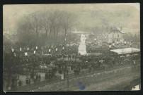 BELFORT - Inauguration du Monument aux morts le 30 novembre 1924 [square du Souvenir]carte-photo