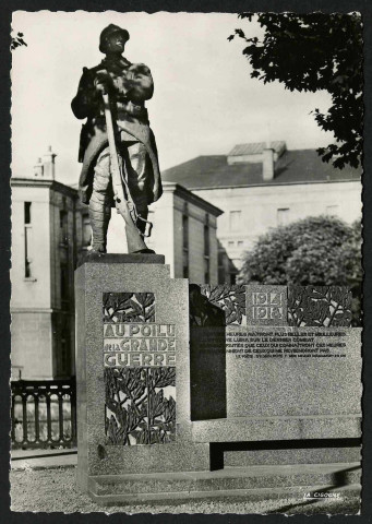 BELFORT - Monument du Poilu, square du Souvenir