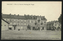 BELFORT - Place du Marché, faubourg des Vosges