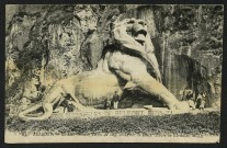 BELFORT- Le Lion (mesure 22 m de long et 11 m de haut) oeuvre de Bartholdi