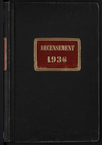 Liste de recensement 1936