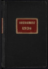 Liste de recensement 1936