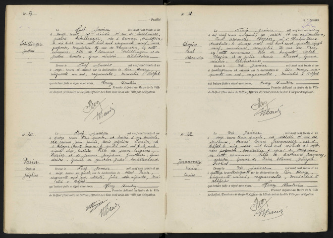 PERRIN Marie Joséphine