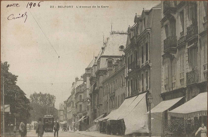 Belfort - L'Avenue de la Gare