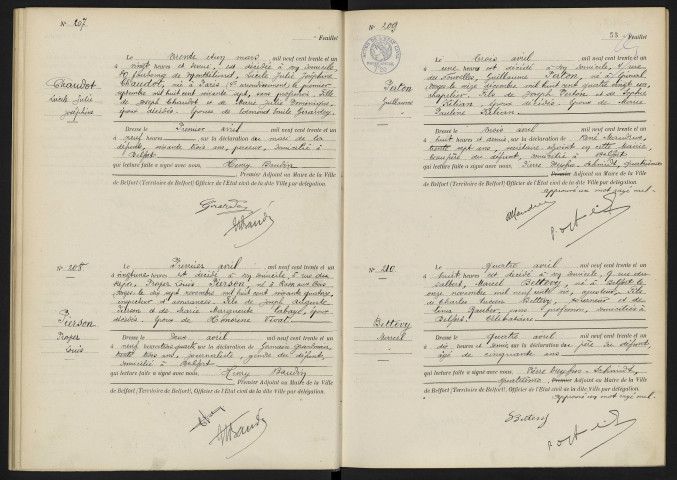 CHAUDOT Lucile Julie Joséphine