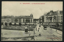 BELFORT - Le boulevard Carnot