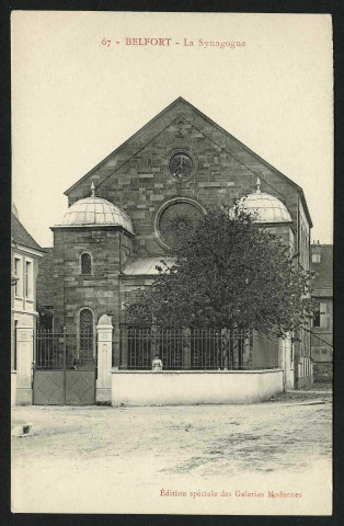 BELFORT, la synagogue