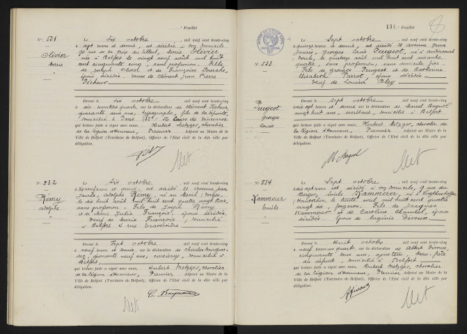 PEUGEOT Georges Louis