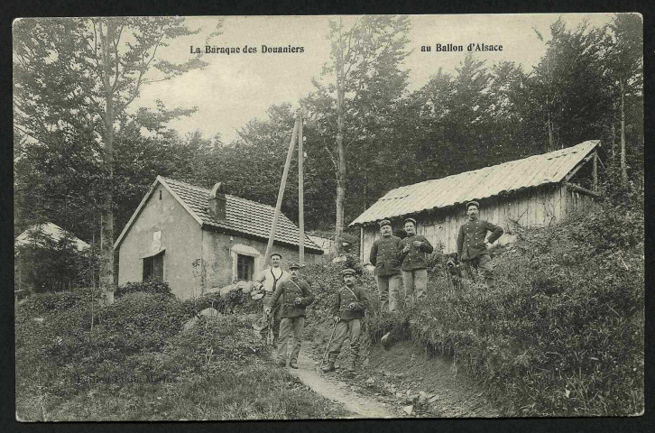 La baraque des douaniers au Ballon d'Alsace