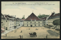 Le vieux Belfort n°12 - La Place d'Armes en 1845
