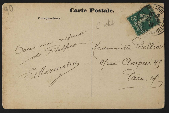 Belfort - Le marché (marché Fréry)