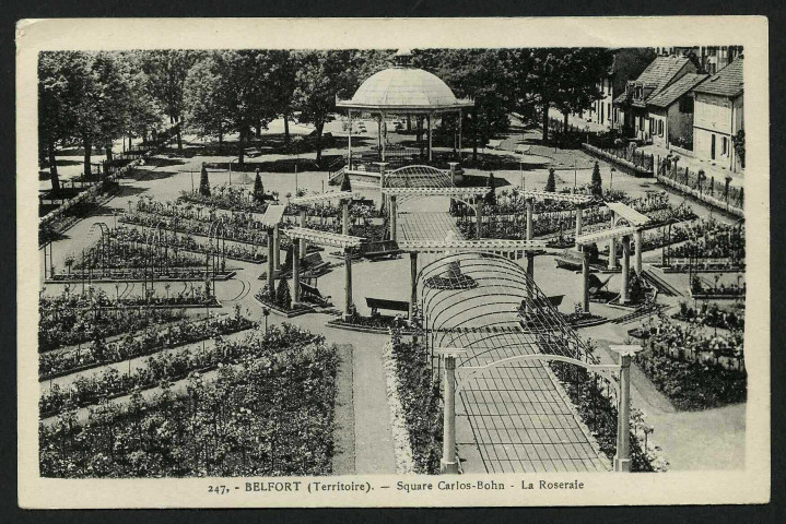 BELFORT (Territoire) - Square Carlos-Bohn - La Roseraie