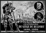 Centenaire du Siège de Belfort 1870-1970, 3 exemplaires