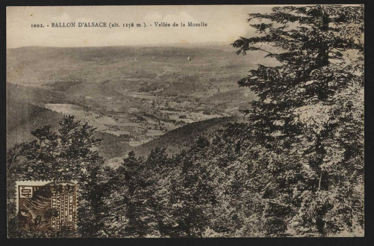Ballon d'Alsace (alt. 1256 m) - Vallée de la Moselle