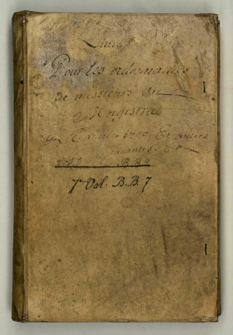 Registre contenant certaines ordonnances des Magistrats + Bureau de bienfaisance 2 thermidor an X - octobre 1836
