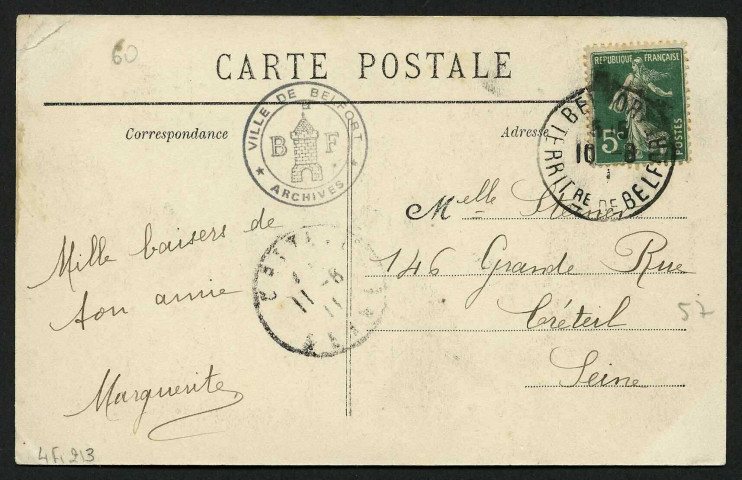 BELFORT - Le Colonel Denfert-Rochereau