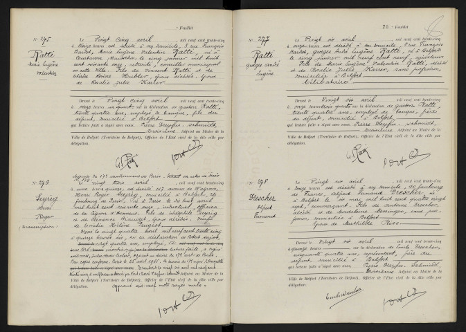 RATTI Georges André Eugène