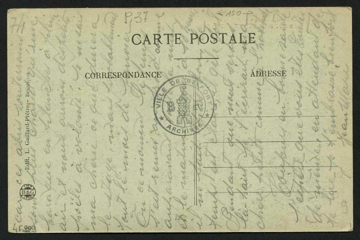 BELFORT - Boulevard Carnot
