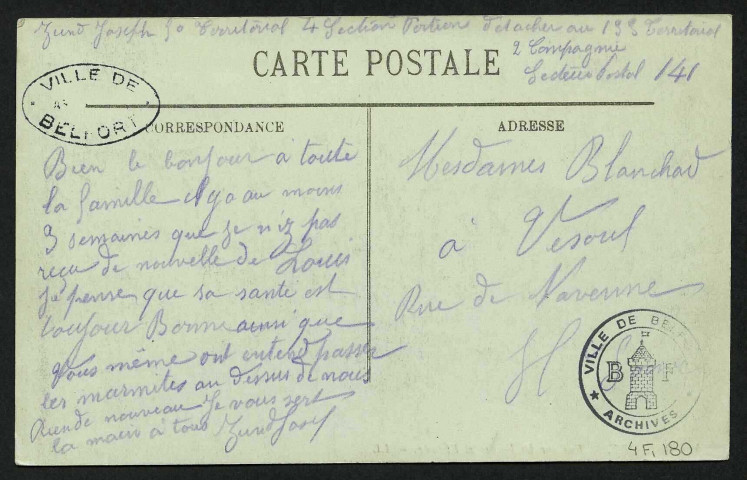BELFORT - Vue sur les Forges et l'Etang
2 exemplaires