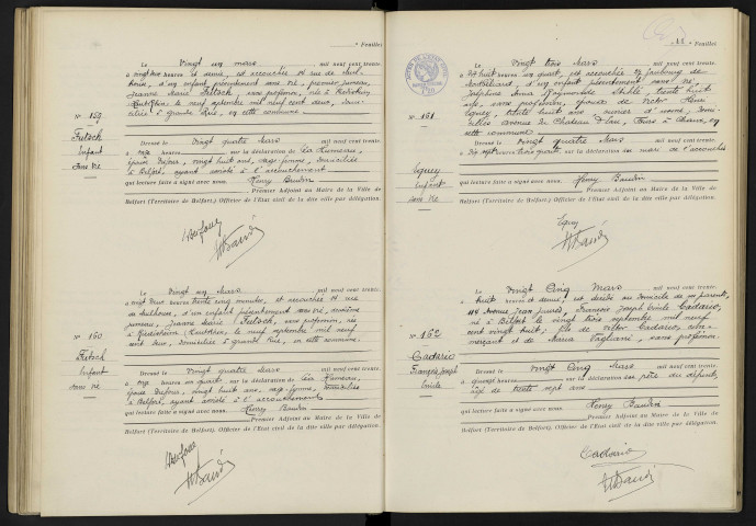 CADARIO François Joseph Emile