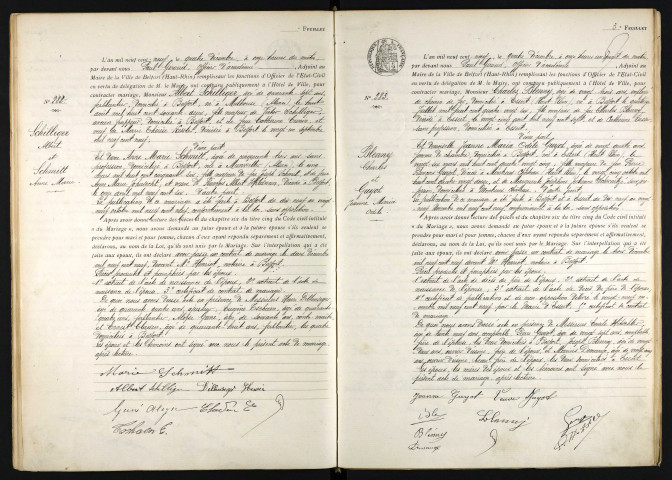 BLENNY Charles et GUYOT Jeanne Maria Odile