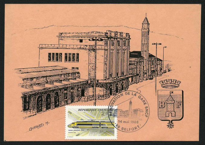 BELFORT - La Gare SNCF