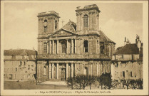 Siège de Belfort (1870-71) - L'Eglise St-Christophe bombardée