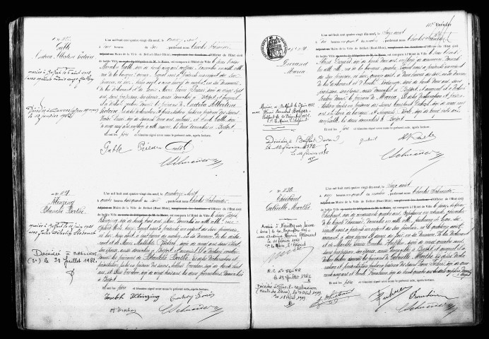 KLINZING Blanche Berthe