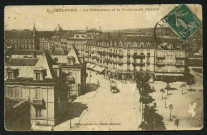 Belfort. - La Préfecture et le Boulevard Carnot, Carte postale éditée sous le numéro 8