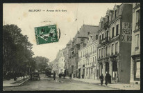 BELFORT - L'Avenue de la Gare