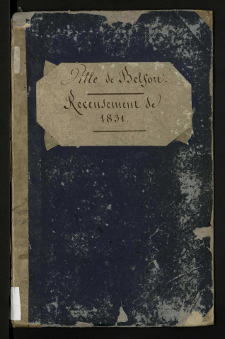 Liste de recensement 1831