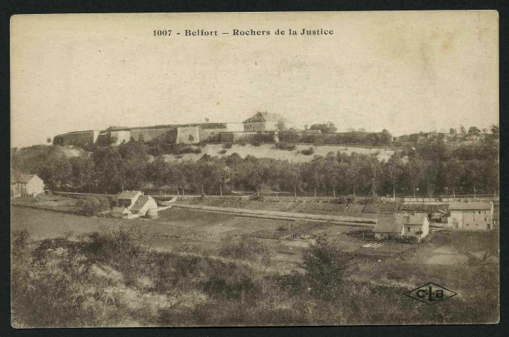 BELFORT - Rochers de la justice