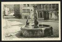 Le Vieux Belfort - Place de la Petite Fontaine (fontaine antique, classée ), 3 exemplaires