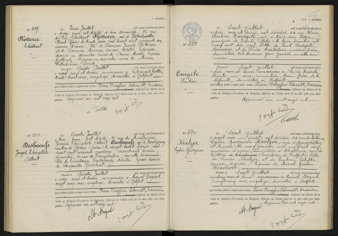 DESBOEUFS Joseph Théophile Albert