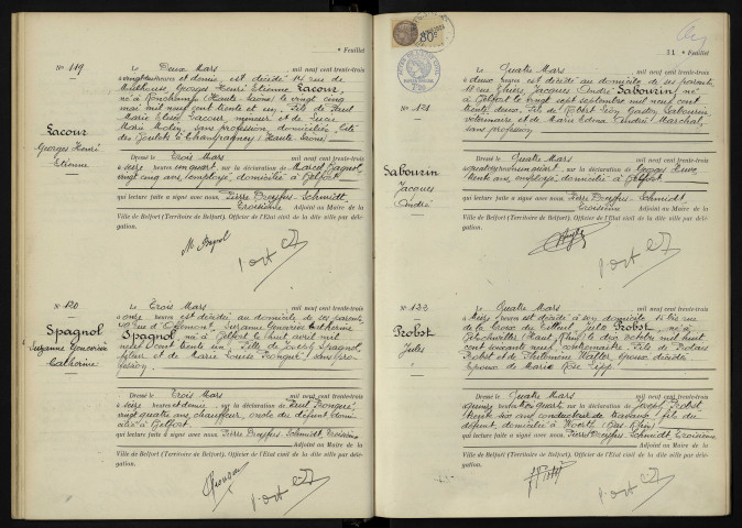 SPAGNOL Suzanne Geneviève Catherine