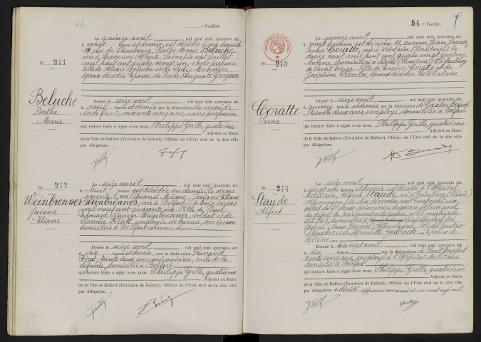 WEINBRENNER Josiane Eliane