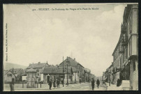 Belfort - Le Faubourg des Vosges et la place du marché