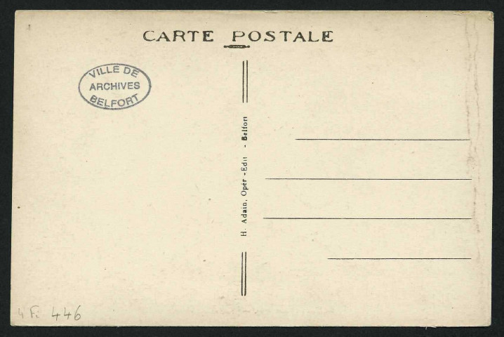 BELFORT (Territoire) - Boulevard Carnot