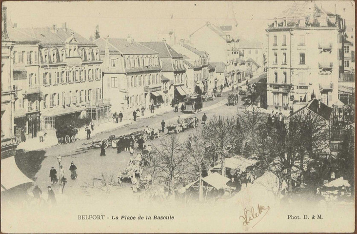 Belfort - La Place de la Bascule