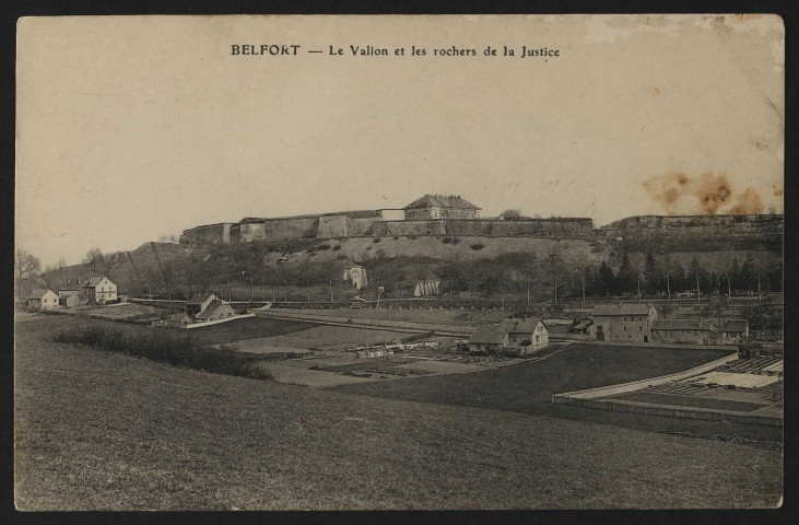 Belfort - Le Vallon et les rochers de la Justice